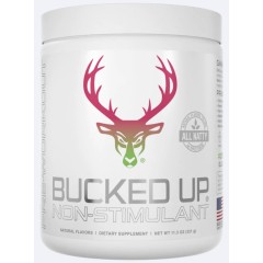 BUCKED UP, PREMIUM предтренировочный комплекс, без стимуляторов, со вкусом малины и лайма, 321 г (11,3 унции) (30 порций)